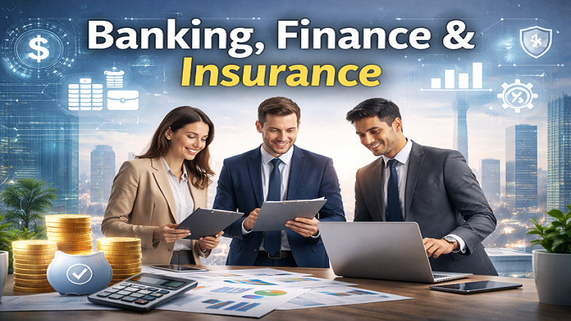 Banking, Finance & Insurance: Build a Secure and Rewarding Professional Career