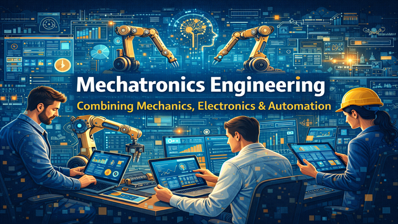 Mechatronics Engineering: The Future-Focused Career Combining Mechanics, Electronics & Automation