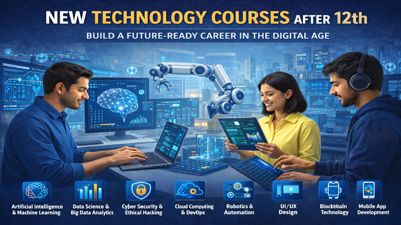 New Technology Courses After 12th: Build a Future-Ready Career in the Digital Age