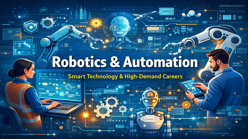 Robotics & Automation: The Future of Smart Technology and High-Growth Careers